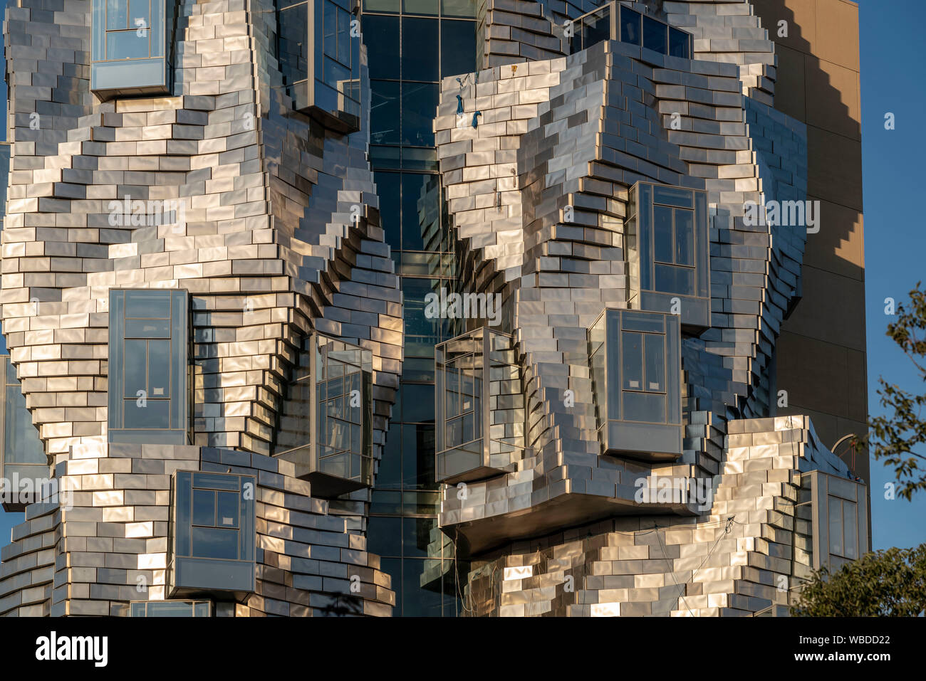LUMA Arles, culture center by architect Frank Gehry Arles, Provence, france Stock Photo