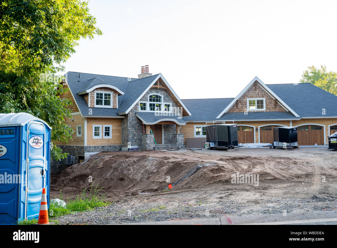Scandia, Minnesota August 23, 2019 Beautiful luxury home under