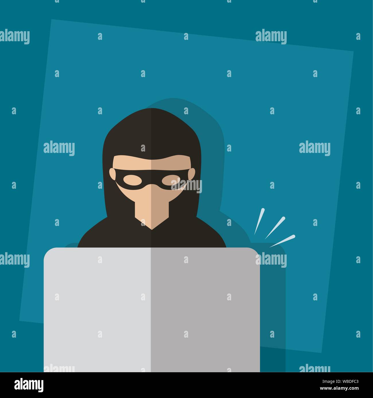 technology internet security flat design Stock Vector Image & Art - Alamy