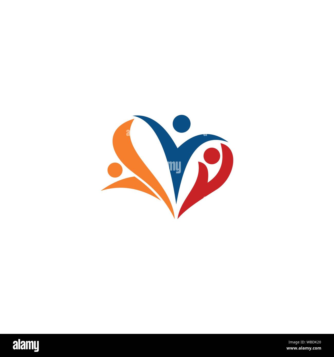 charity logo design template Stock Vector Image & Art - Alamy