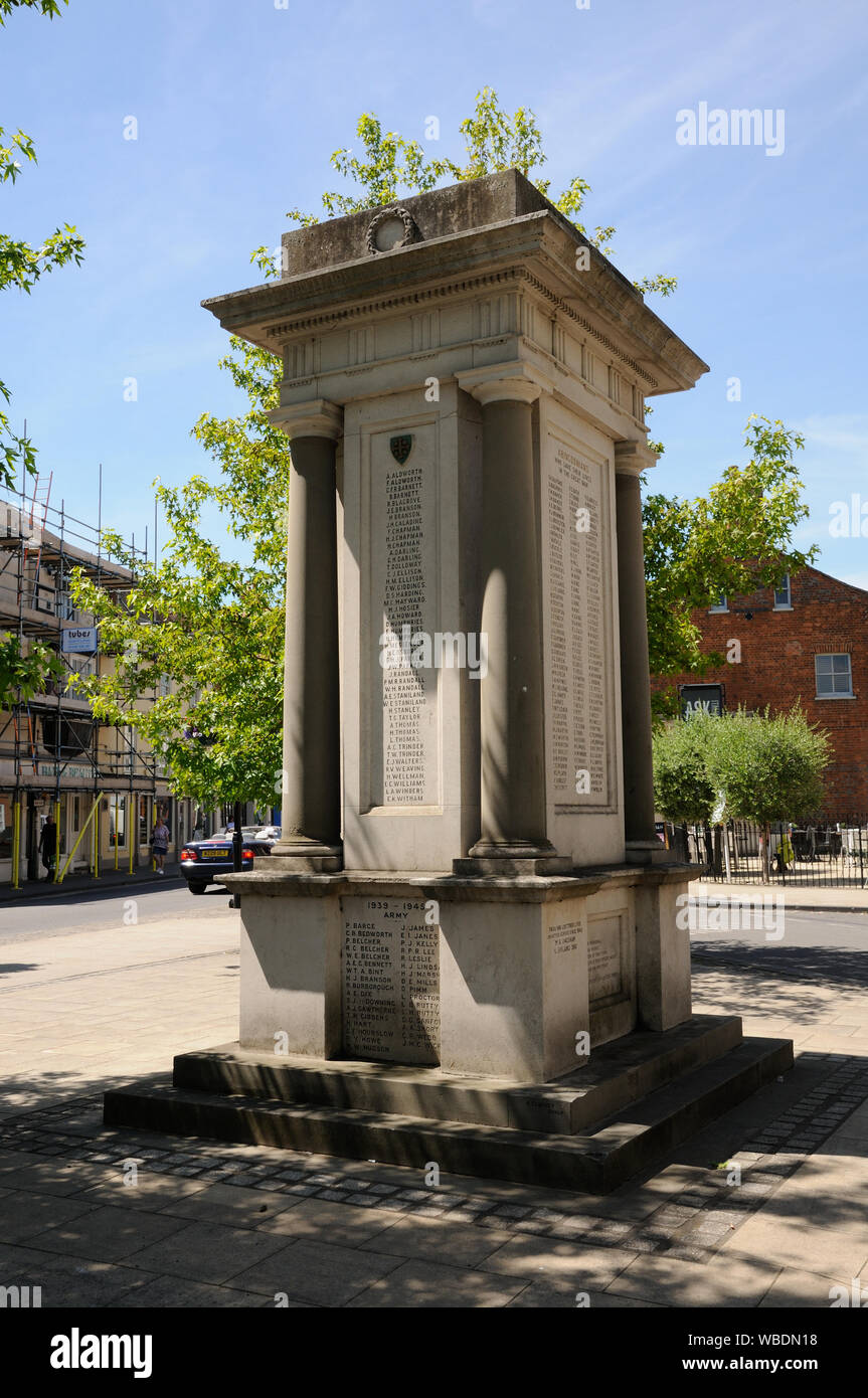War Memorial, Abingdon, Oxfordshire Stock Photo Alamy
