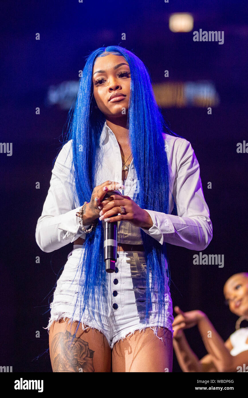August 24, 2019, Chicago, Illinois, U.S: Singer ANN MARIE SLATER during the  WGCI Summer Jam at Wintrust Arena in Chicago, Illinois (Credit Image: ©  Daniel DeSlover/ZUMA Wire Stock Photo - Alamy