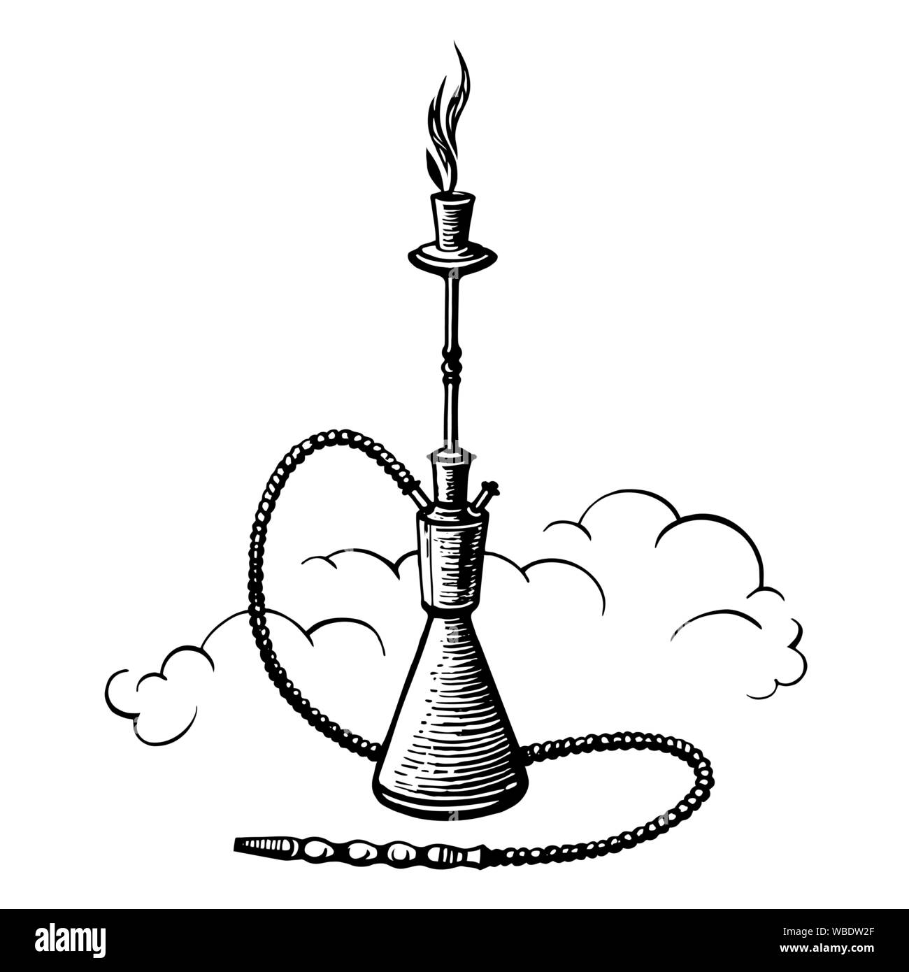 Diagram Of A Hookah Pipe