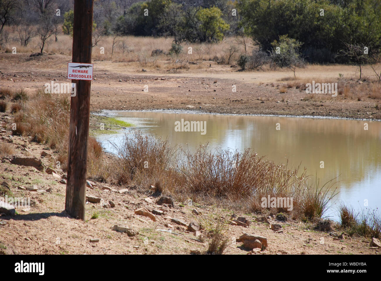 The remote landscape of the Waterberg in Limpopo Province, South Africa