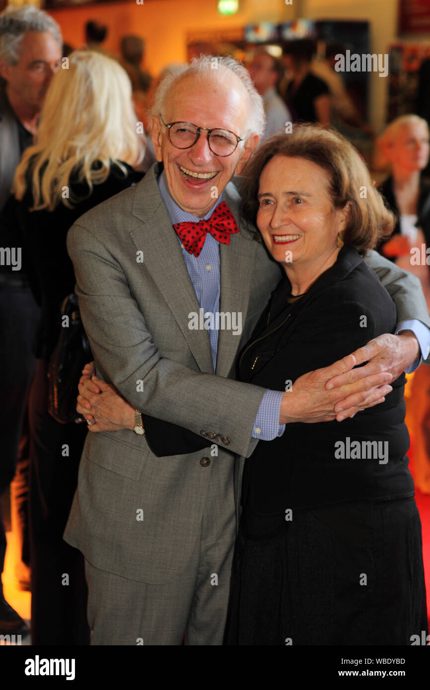 Nobel Prize winner Eric Kandel attends the film premiere of his documentary film 'In Search of Memory' in Cologne, Germany Stock Photo