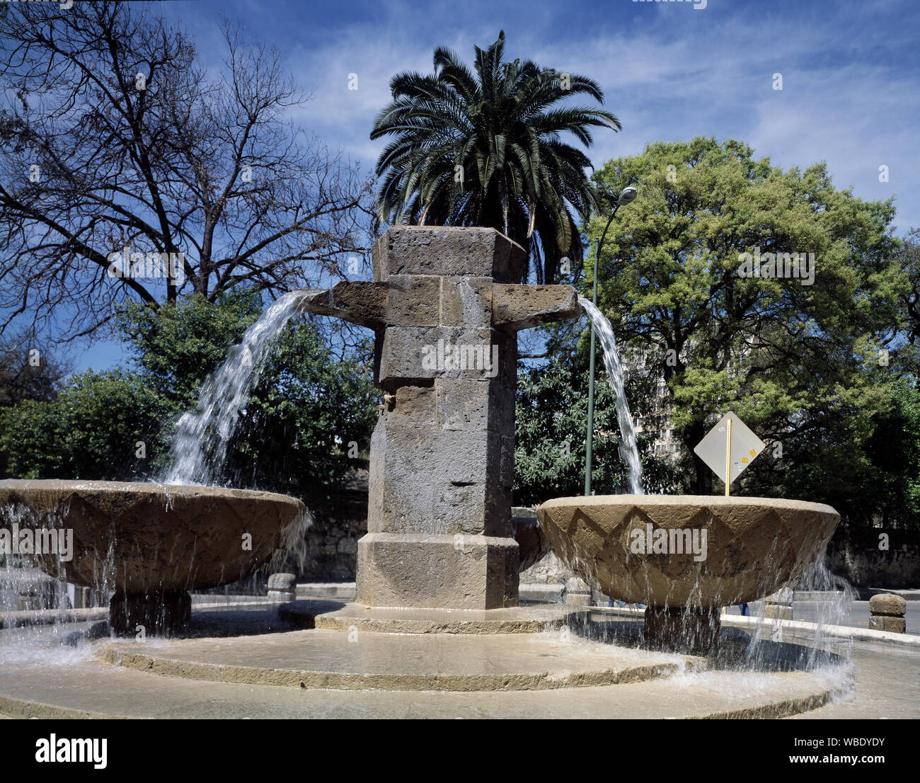 Fountain in San Antonio, Texas Stock Photo - Alamy