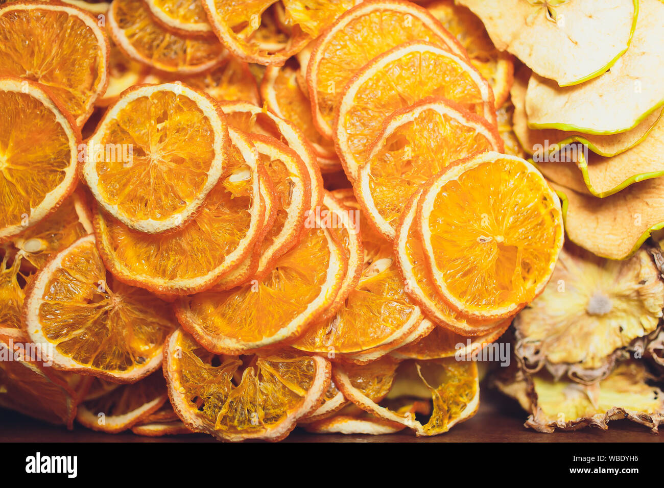 Slices Of Dried Citrus Fruits Grapefruit Lime Orange Lemon