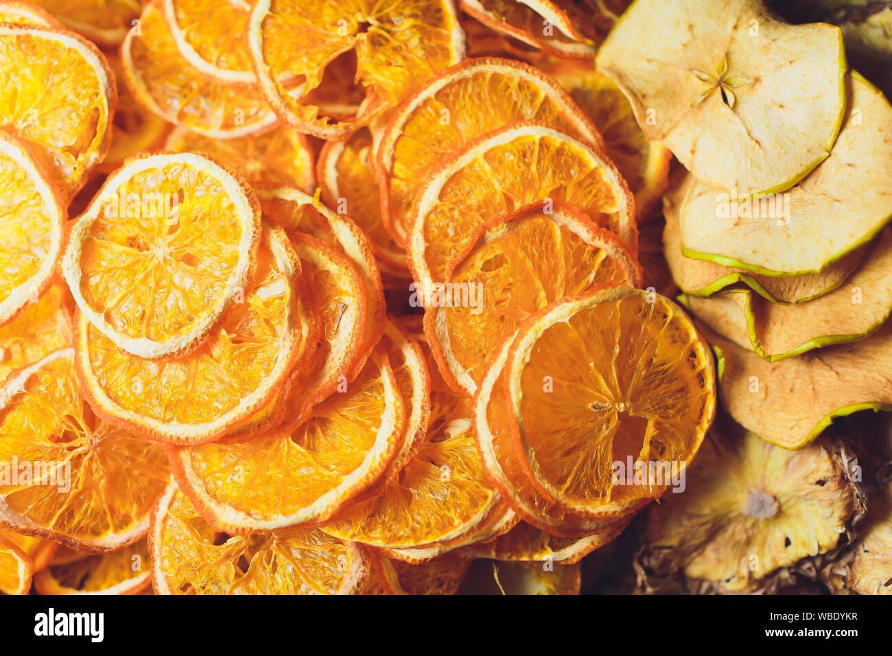 Slices Of Dried Citrus Fruits Grapefruit Lime Orange Lemon