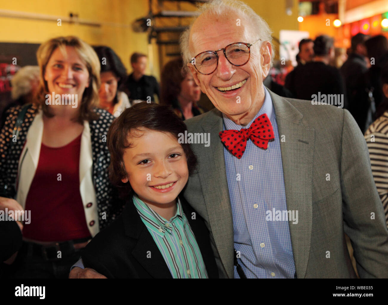 Nobel Prize winner Eric Kandel attends the film premiere of his documentary film 'In Search of Memory' in Cologne, Germany Stock Photo
