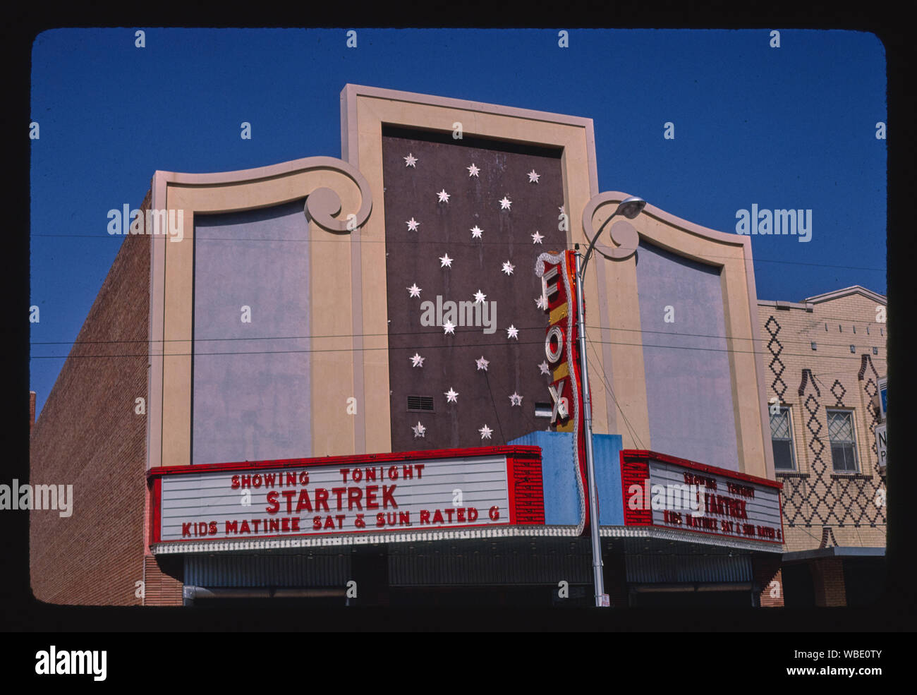 Fox Theater, McCook, Nebraska Stock Photo Alamy