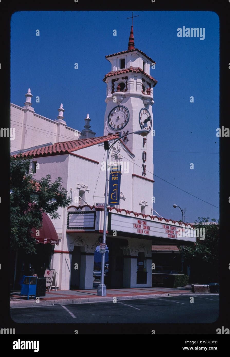 Fox Theater, Visalia, California Stock Photo Alamy