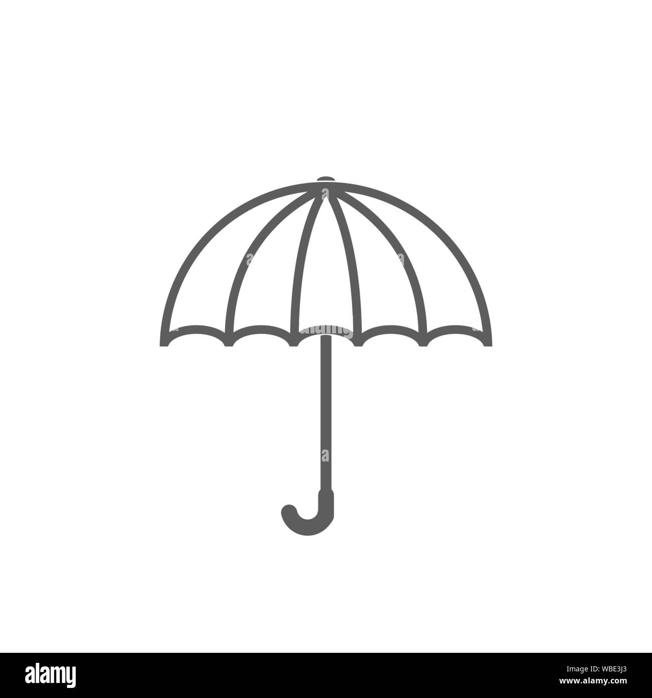 Umbrella icon vector flat style trendy on white background Stock Vector ...