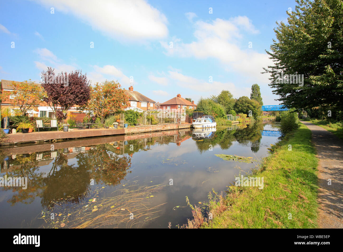 Leeds Liverpool Canal, Maghull, Merseyside Stock Photo Alamy