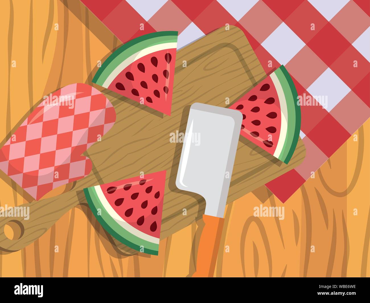 fruits cooking icons flat image design Stock Vector Image & Art - Alamy