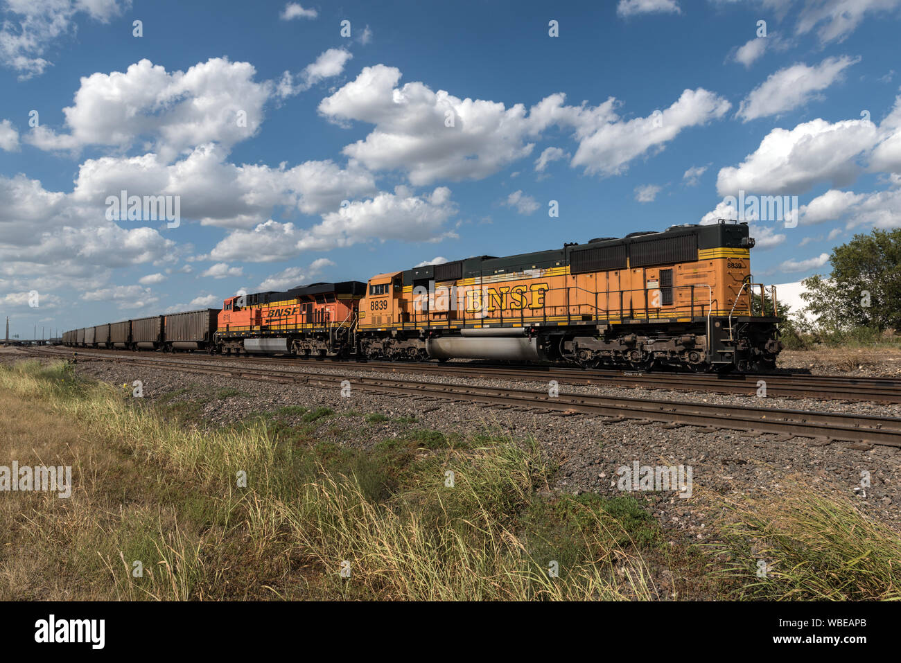 Freight train texas hi-res stock photography and images - Alamy