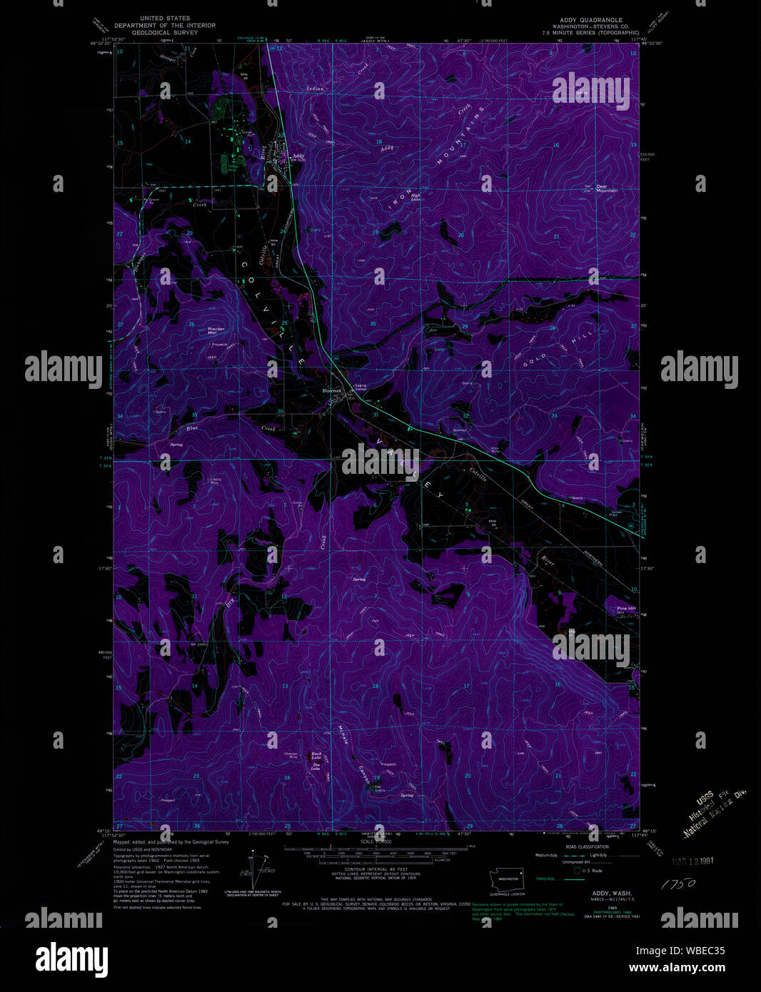 Map of addy hires stock photography and images Alamy