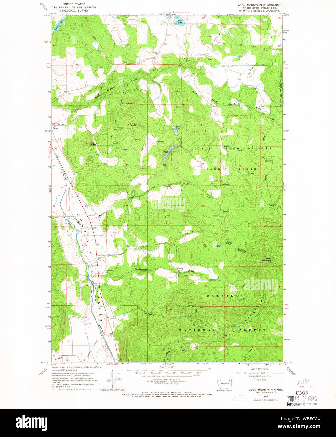 Map of addy hires stock photography and images Alamy