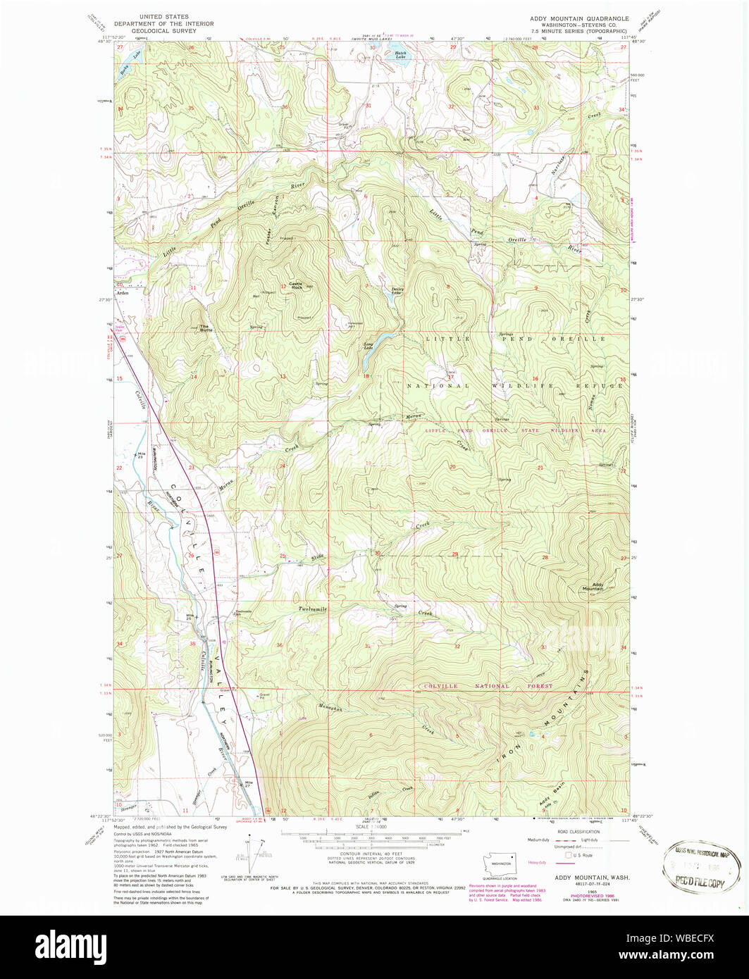 Map of addy hires stock photography and images Alamy