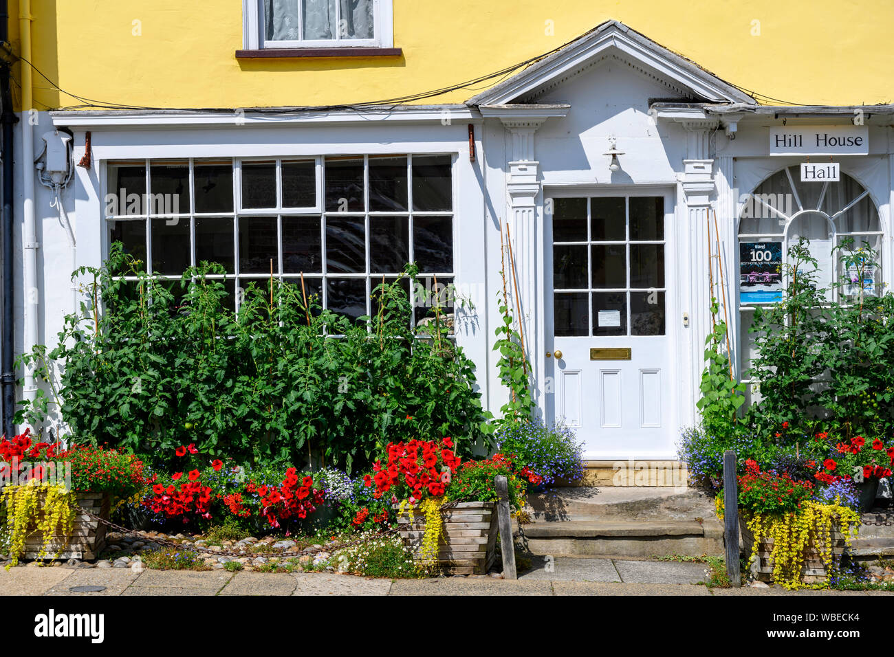 Hill House Hall hotel Woodbridge, named in The Sundays Times top 100 hotels  in the world Stock Photo - Alamy