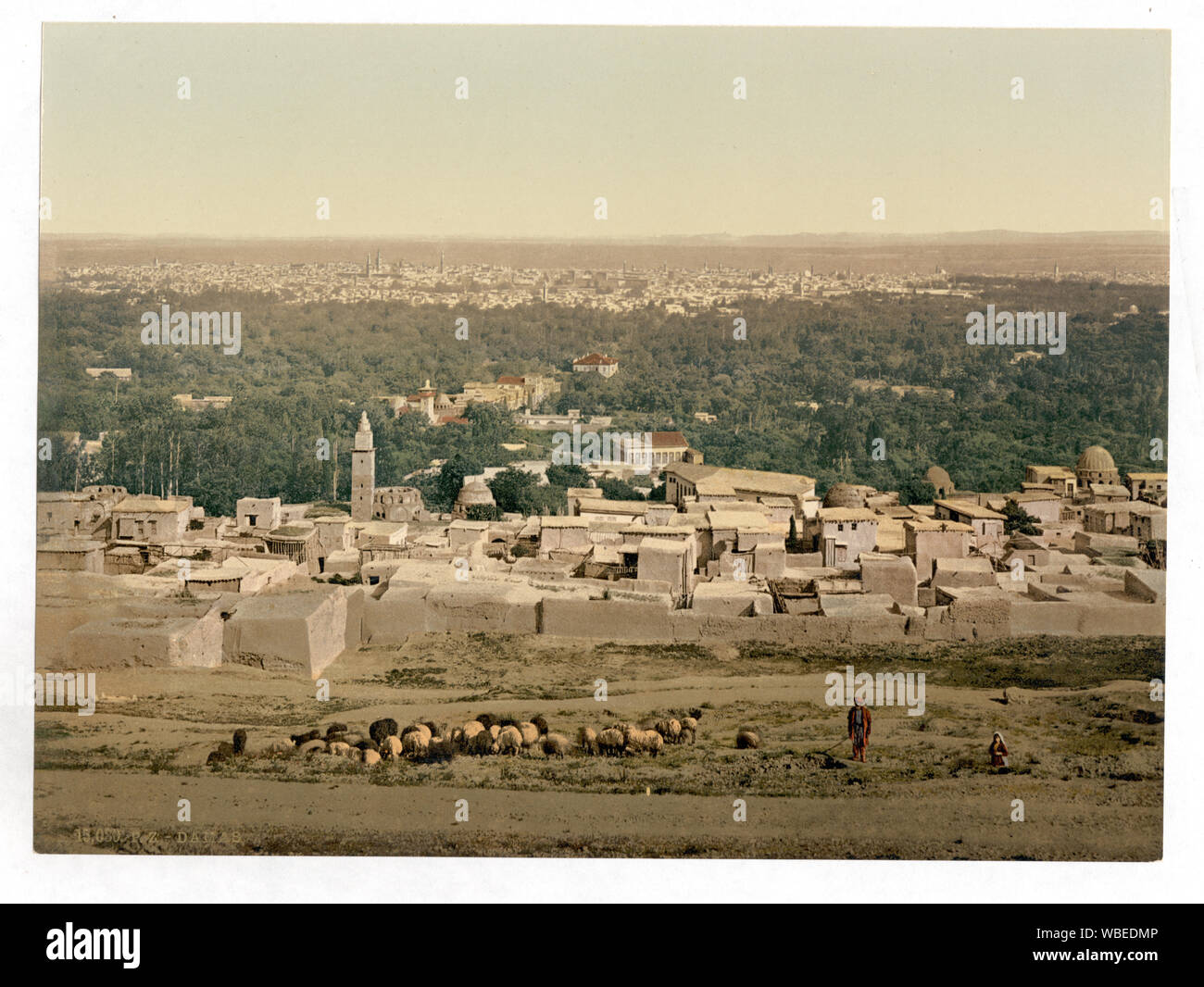 From Sallah, Damascus, Holy Land, (i.e. Syria Stock Photo Alamy