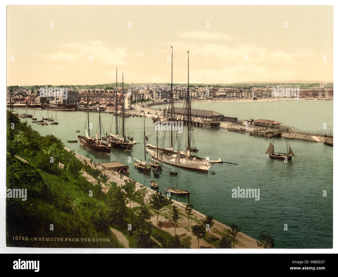 From the Nothe, Weymouth, England Stock Photo Alamy