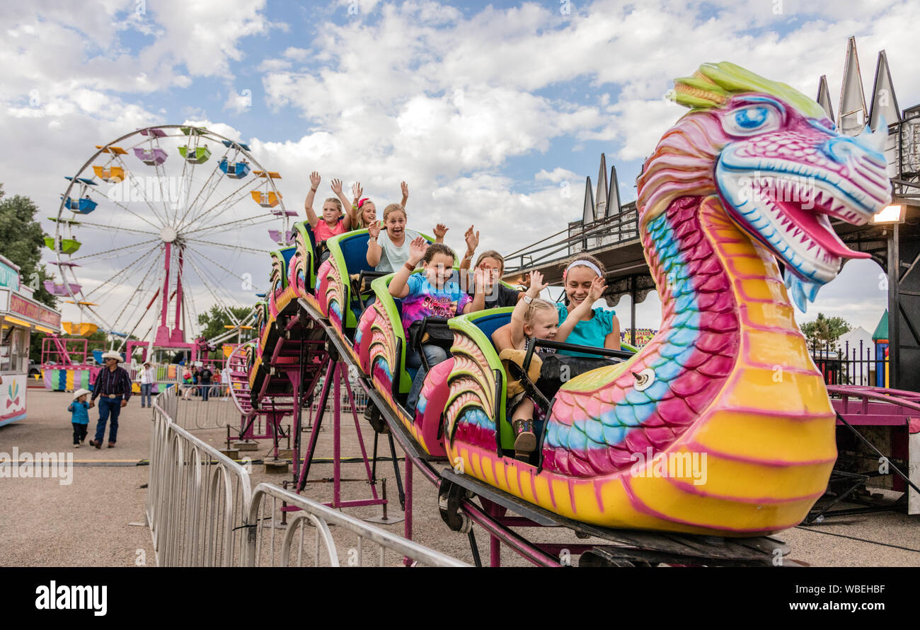 Dragon carnival ride hires stock photography and images Alamy