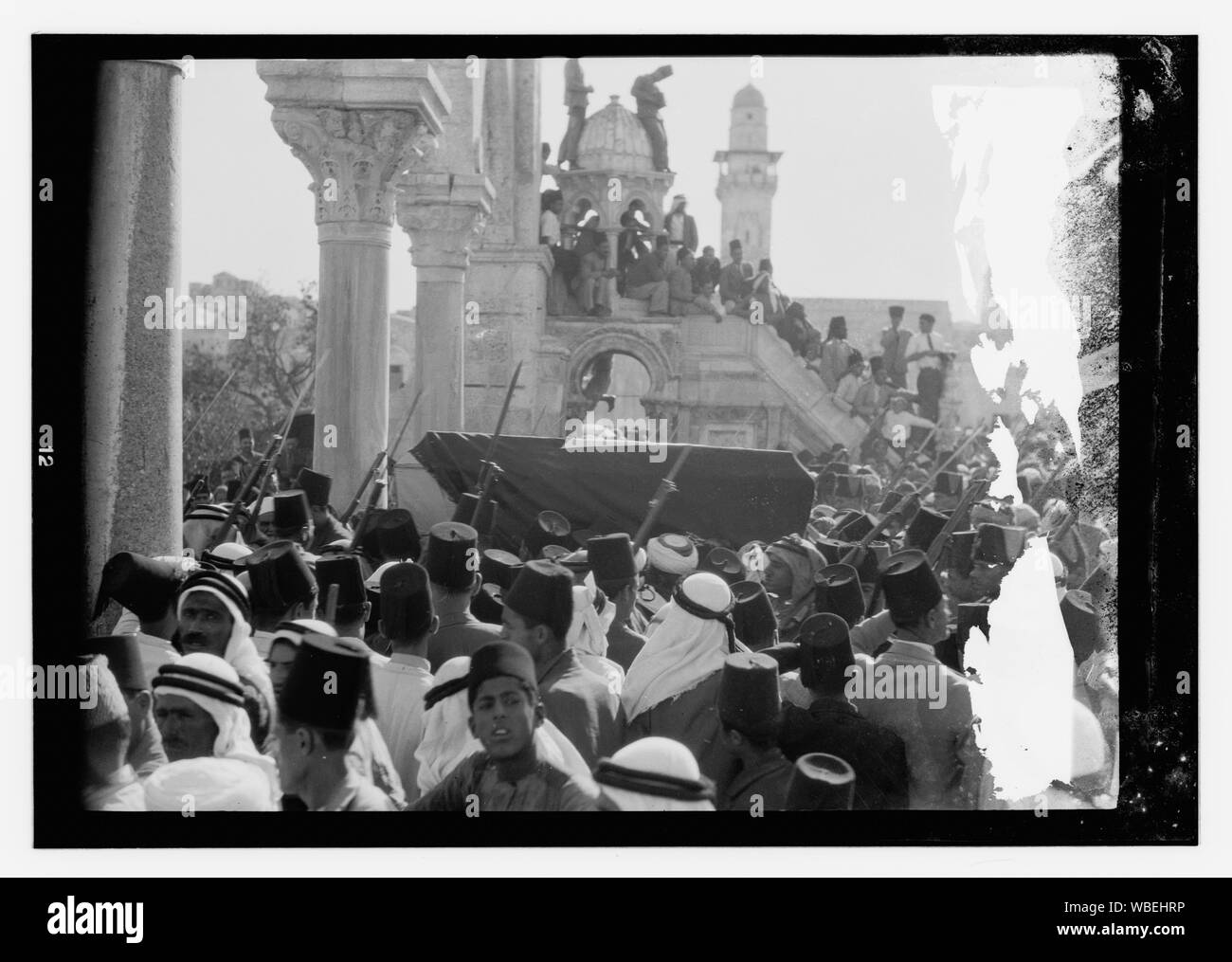 Funeral of King Hussein, Jerusalem Abstract/medium G. Eric and Edith