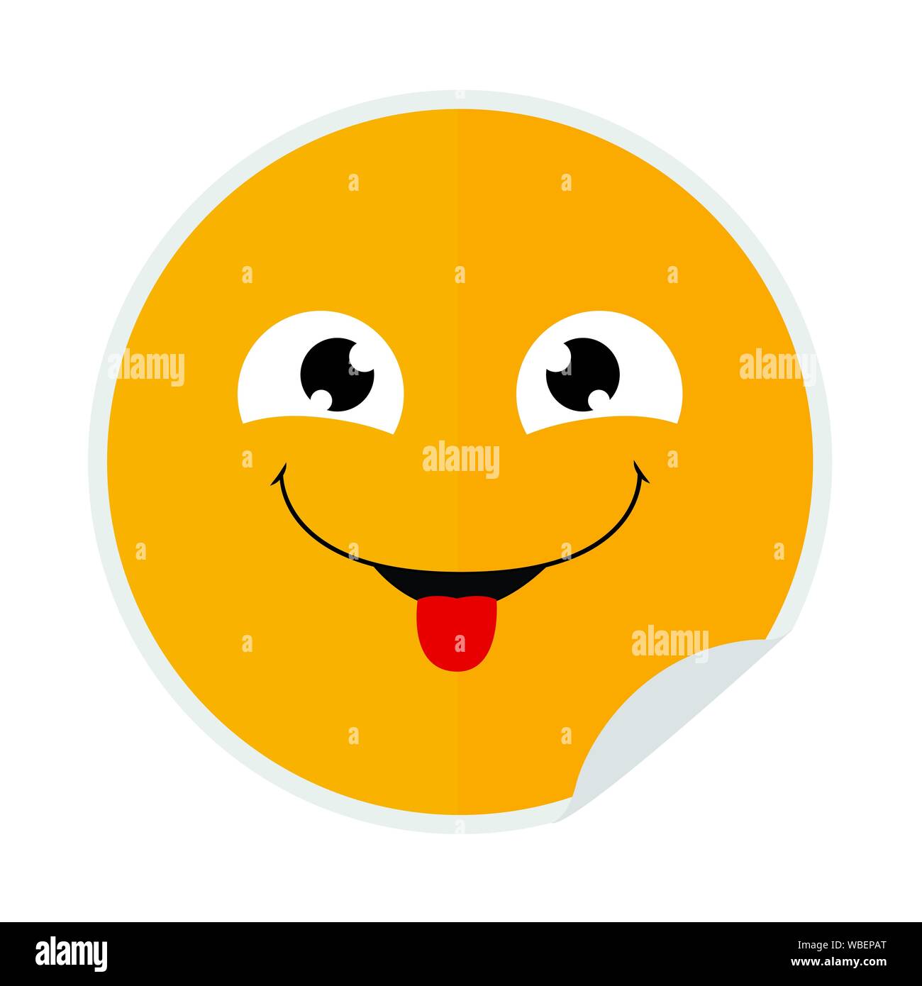 expression face sticker Stock Vector Image & Art Alamy