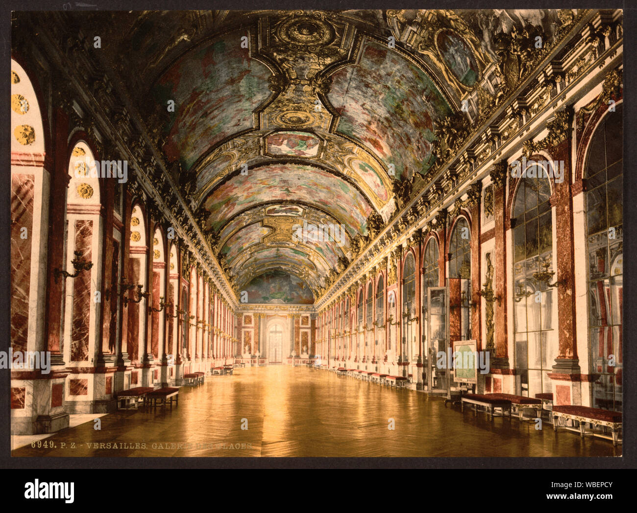 Gallery of Mirrors, Versailles, France Stock Photo Alamy