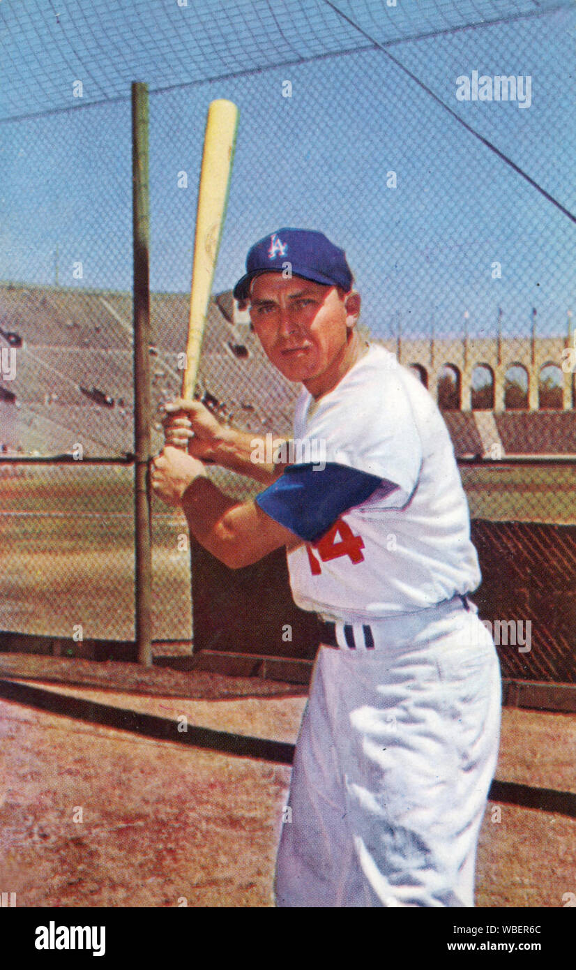 Los Angeles Dodgers star player, Gil Hodges, began his career in