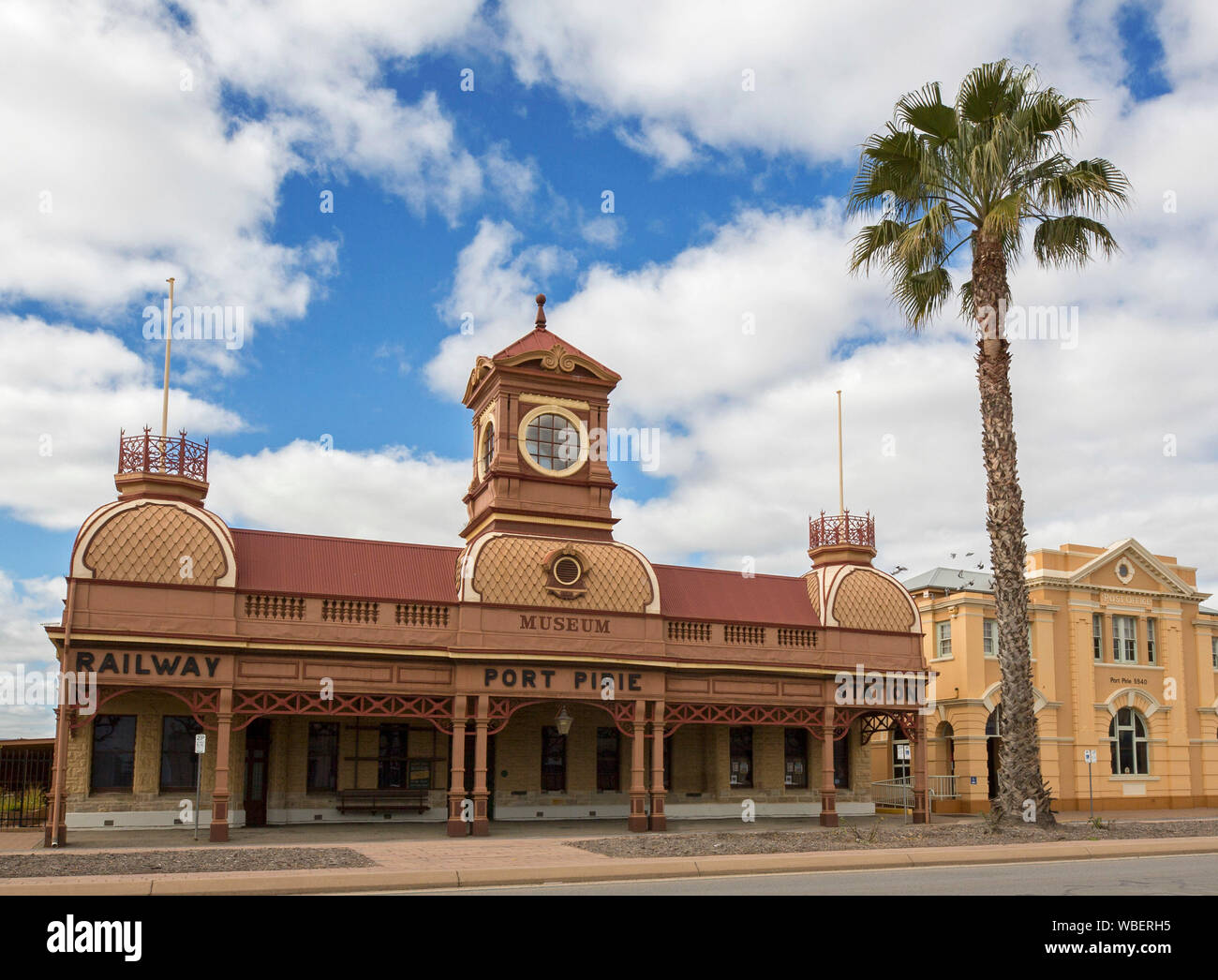Stunningly beautiful historic railway station / museum building, with
