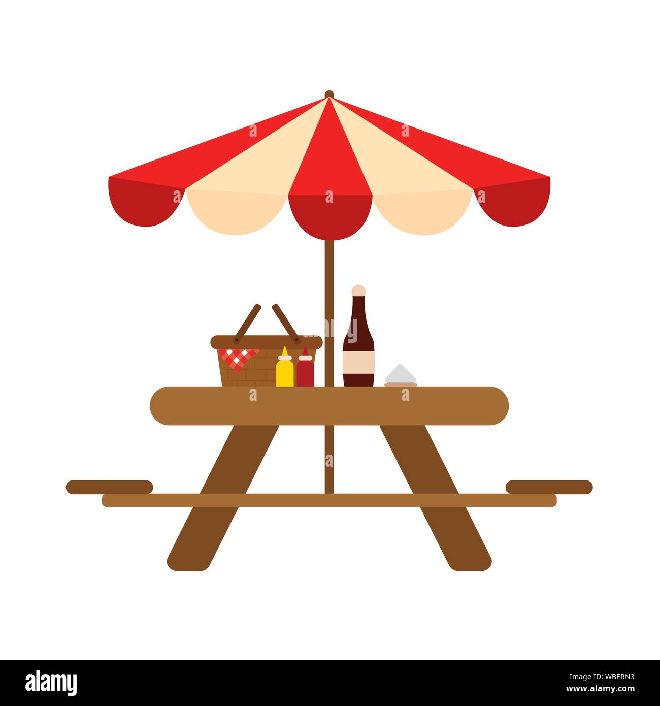 abstract picnic object Stock Vector Image & Art - Alamy