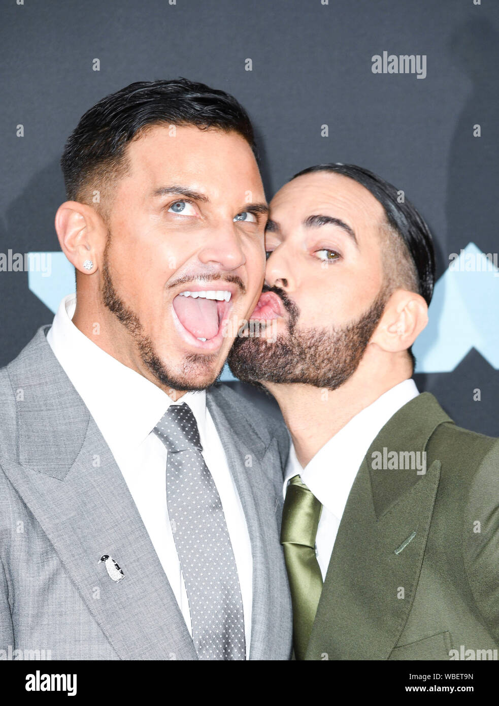 New York - NY - 11/23/2019 - Marc Jacobs and husband Charly Defrancesco Out  in Soho -PICTURED: Marc JacobsCharly Defrancesco Stock Photo - Alamy