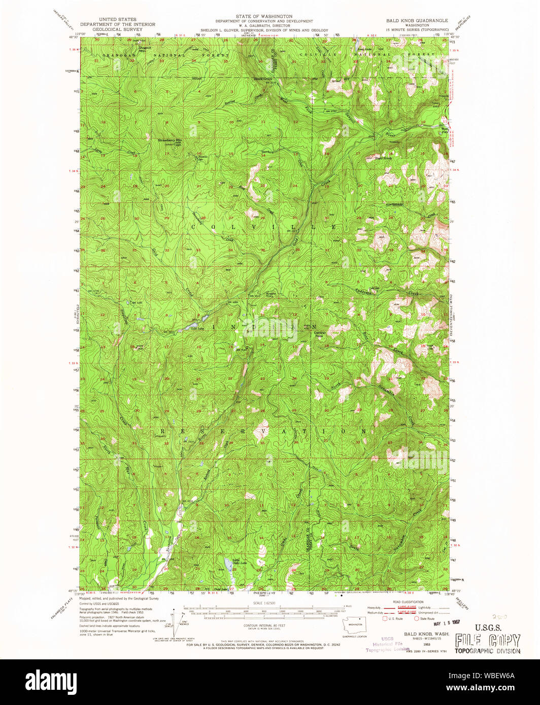 Map of bald knob hires stock photography and images Alamy