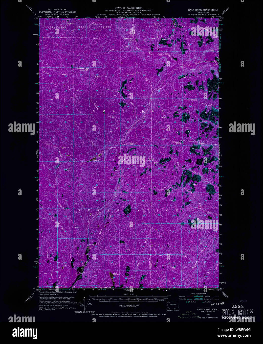 Bald knob map hires stock photography and images Alamy