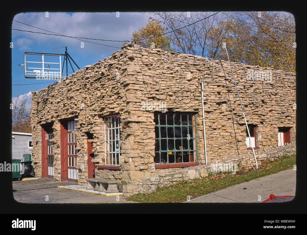 Gas station, Beloit, Wisconsin Stock Photo Alamy