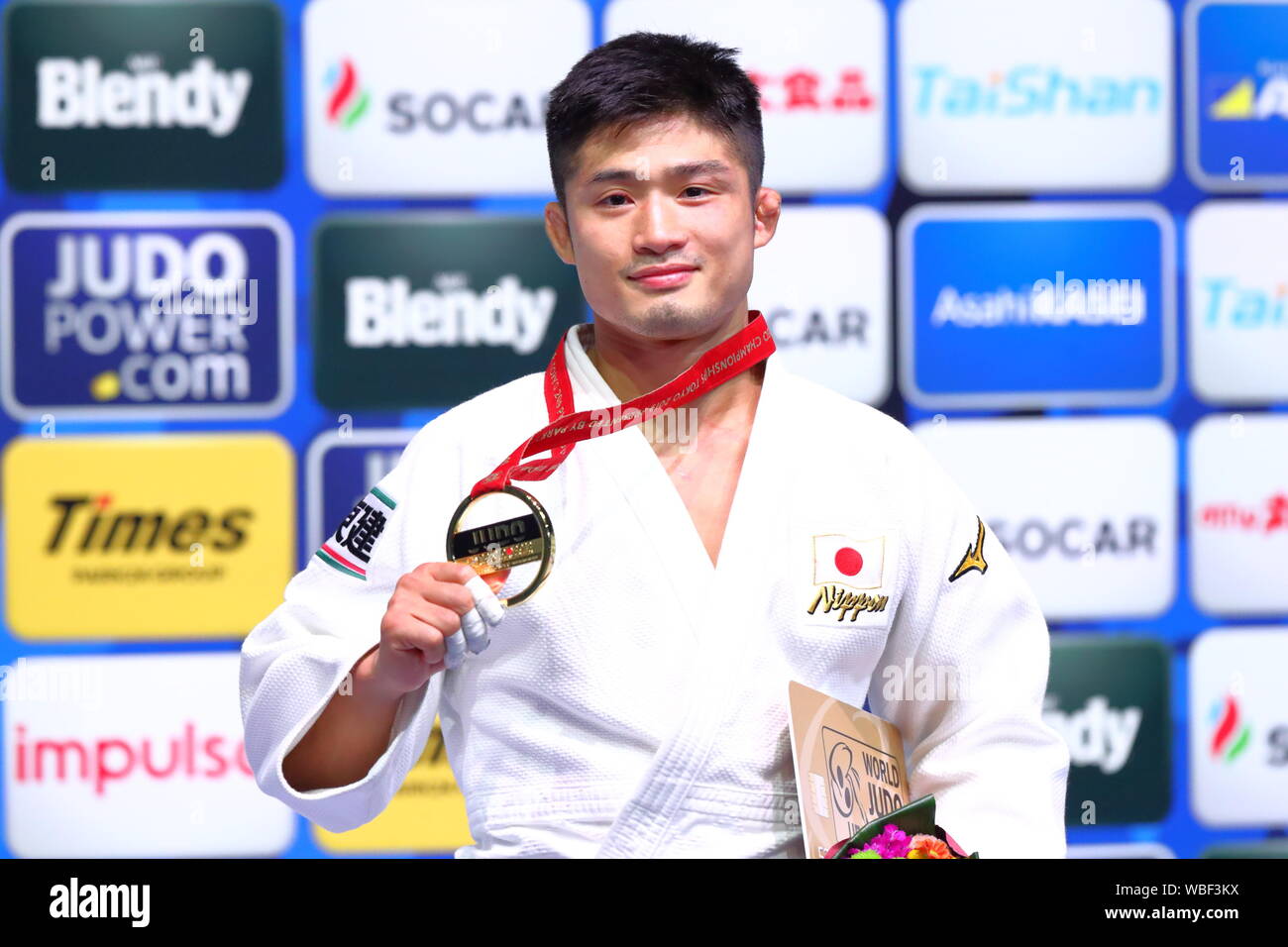 Nippon Budokan, Tokyo, Japan. 26th Aug, 2019. Joshiro Maruyama (JPN ...