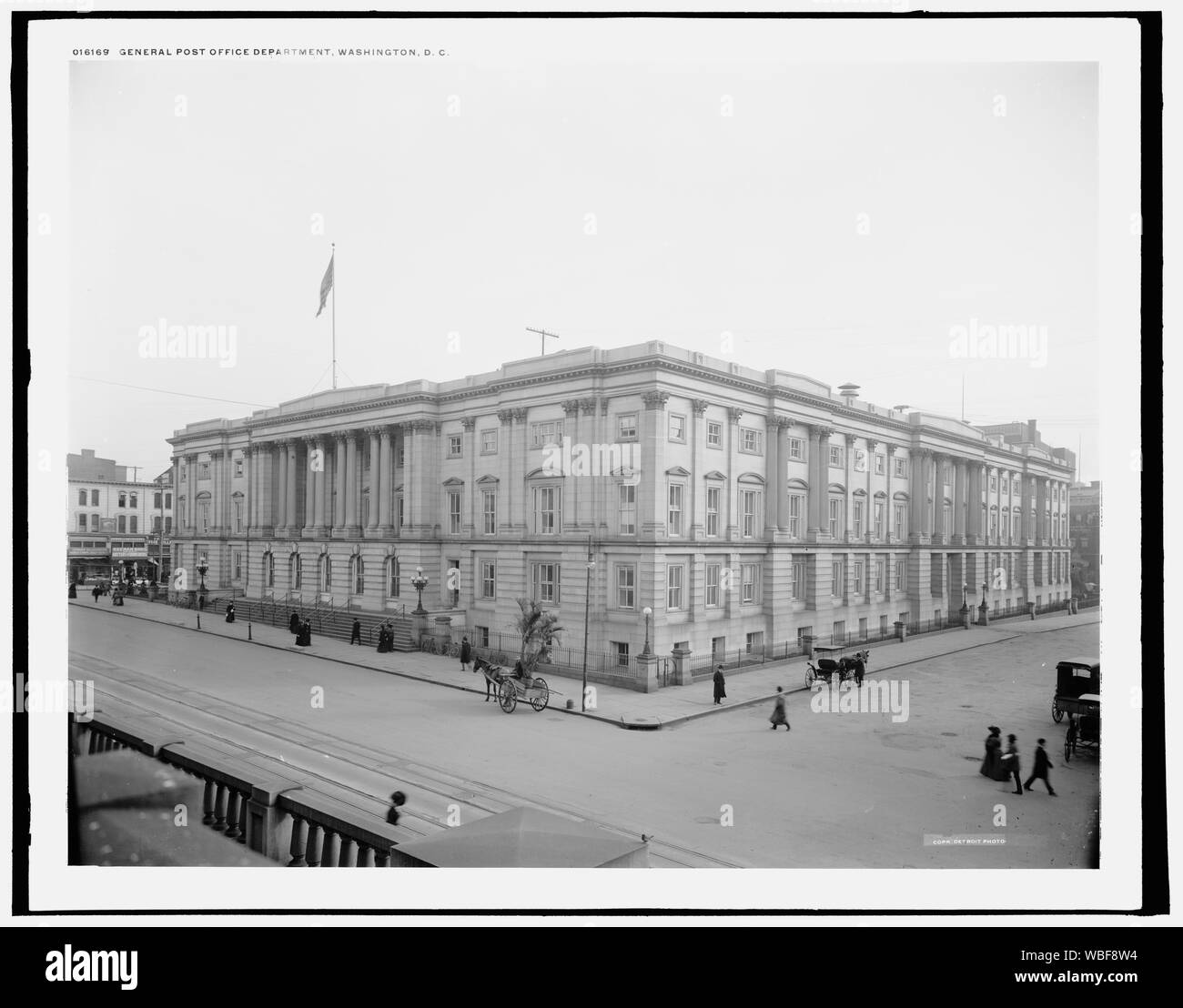General Post Office department, Washington, D.C.; English: General Post Office department, Washington, D.C.. Stock Photo