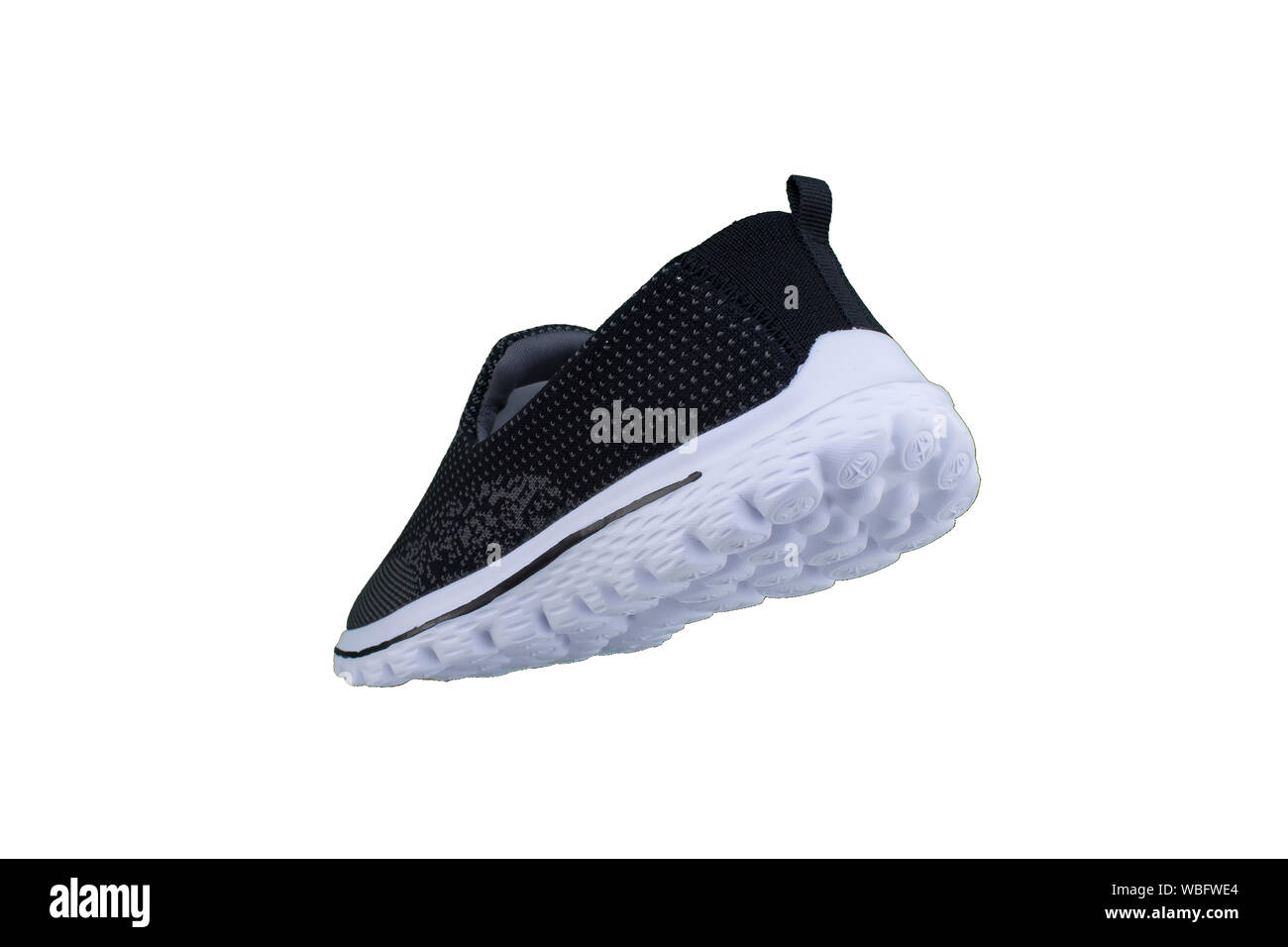 Black sneakers with white soles hi-res stock photography and images - Alamy