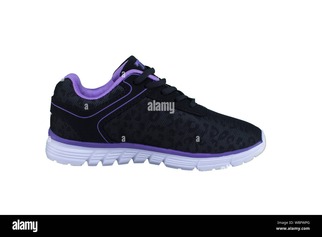 purple black sneakers