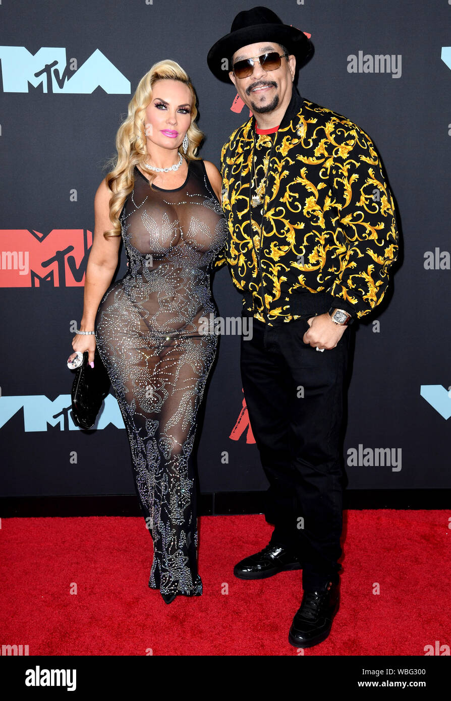 Coco Austin and Ice-T attending the MTV Video Music Awards 2019 held at the  Prudential Center in Newark, New Jersey Stock Photo - Alamy