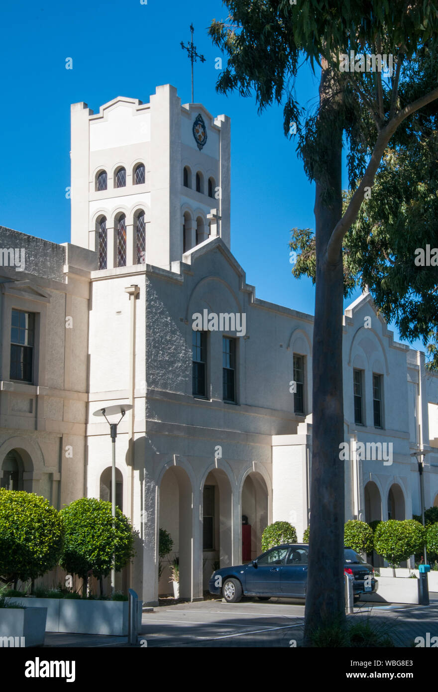 Former St Vincent de Paul Boys Orphanage in South Melbourne, associated with several cases of chidl abuse by Catholic priests.  Victoria, Australia Stock Photo