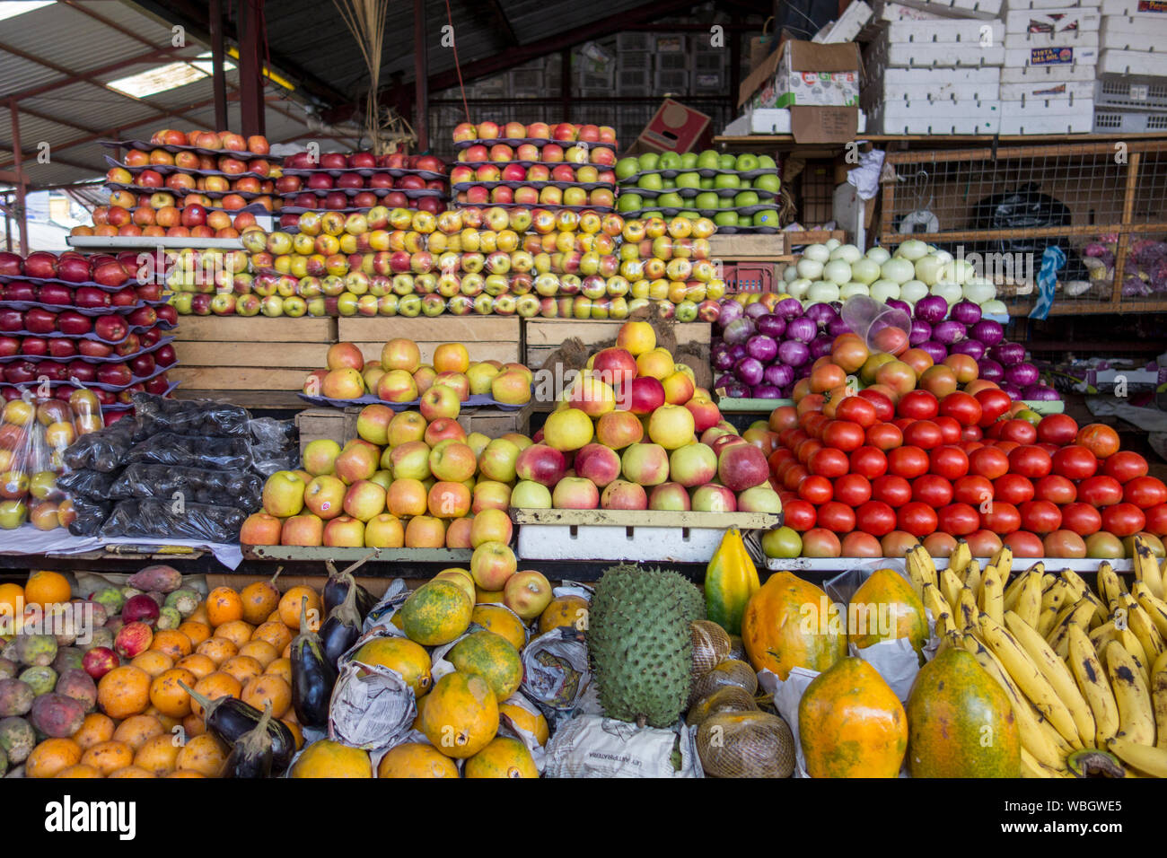 Various fruits for sale at a market in Amsterdam Stock Photo Alamy