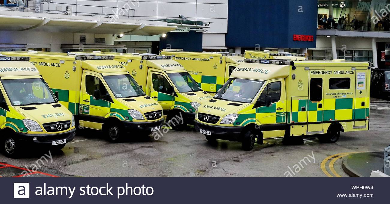 File Photo Dated 09 01 17 Of Ambulances Outside The Accident