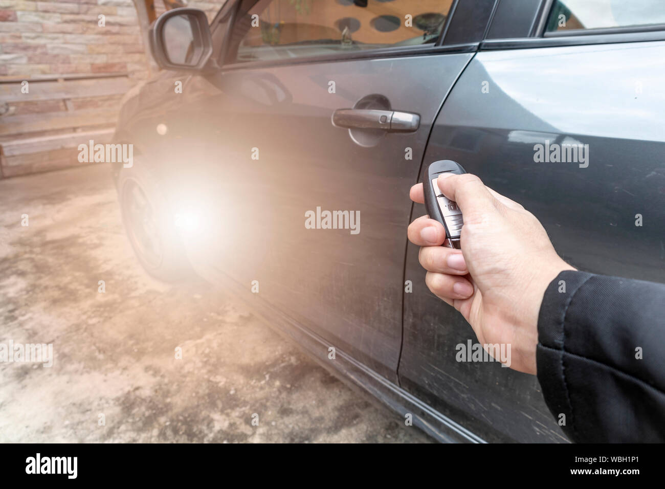 businessman-opening-his-car-door-with-pushing-button-on-control-remote