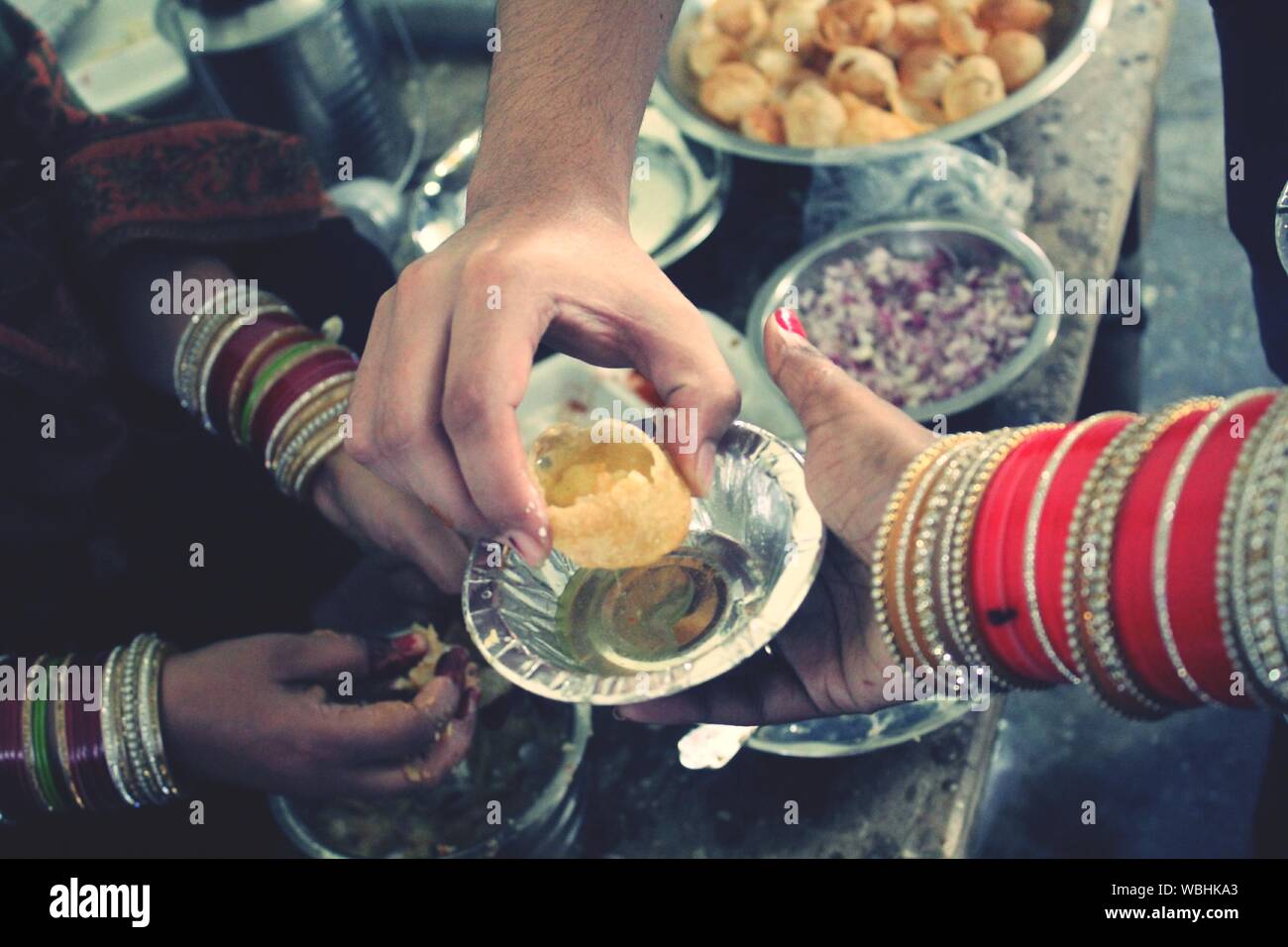 Bangle vendor hires stock photography and images Alamy