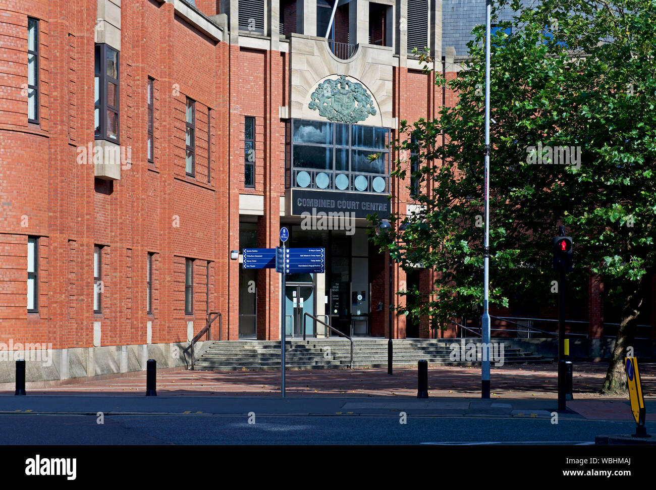 The Combined Court Centre in Hull, East Yorkshire, England UK Stock