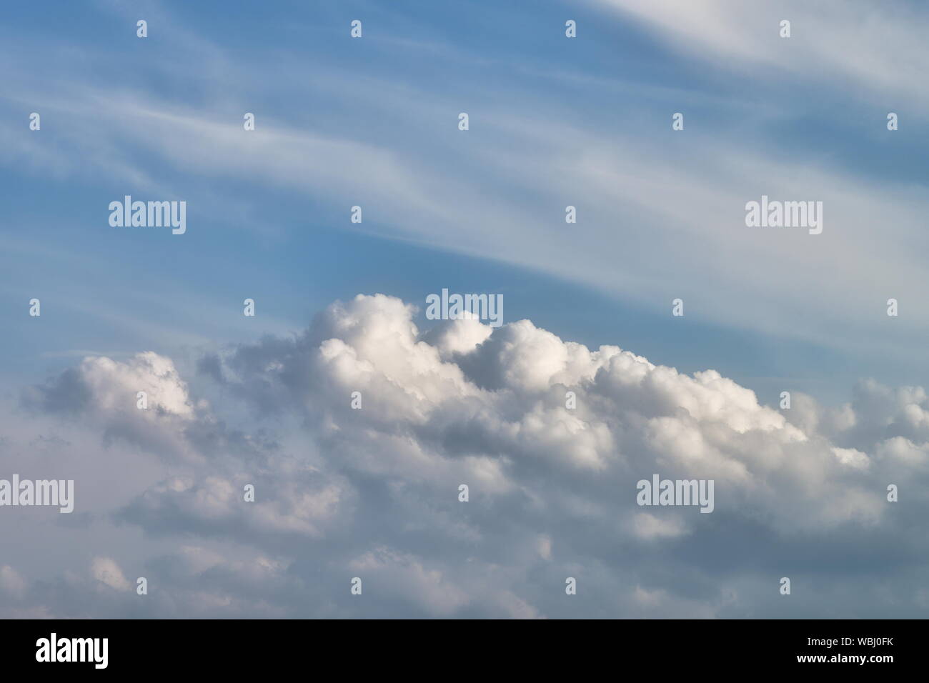 Overcast sky with dark clouds. The gray cloud, before rain Stock Photo ...