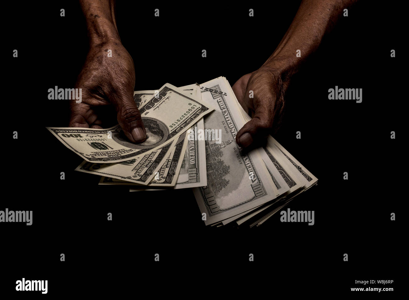 Counting Money High Resolution Stock Photography And Images Alamy