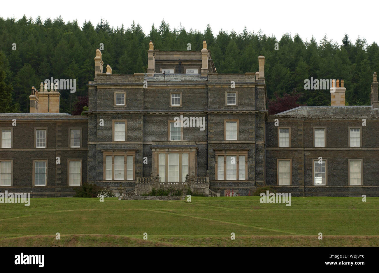 The house at Bowhill Estate near Selkirk, Scotland which is owned by